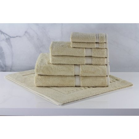 1888 MILLS Bath Towel, 30X58, 20 Lbs, Linen, Magn, 12Pk B555-U-NLN-1-MAGN